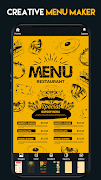 Menu Maker - Vintage Design تصوير الشاشة 6