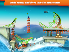 Bridge Constructor Stunts ảnh chụp màn hình 7