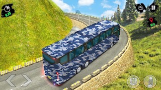 برنامه‌نما Real Army Bus Driving Games 3D عکس از صفحه