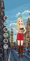 London Travel Dress Up تصوير الشاشة 1