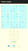 Sudoku solver – решение судоку 스크린샷 1