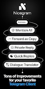 Nicegram: AI x Dual Telegram اسکرین شاٹ 7