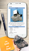برنامه‌نما Minerals guide عکس از صفحه