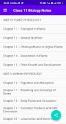 Class 11 Biology Notes screenshot 1