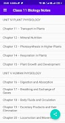 Class 11 Biology Notes screenshot 1
