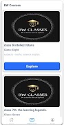 BW Classes ảnh chụp màn hình 1