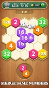 Hexa Block Puzzle - Merge! скриншот 1