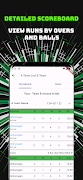 برنامه‌نما Native Cricket Scorebook عکس از صفحه