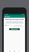 Send Messages without Saving M 스크린샷 4