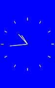 Analog clock:speaking clock اسکرین شاٹ 1