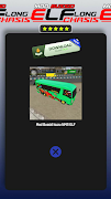 Mod Bussid ELF Long Chasis capture d'écran 5