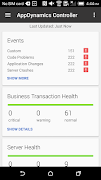 برنامه‌نما AppDynamics Classic عکس از صفحه