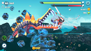 Hungry Shark Evolution اسکرین شاٹ 6