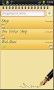 Shopping List Plakat