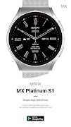 MIMIX MX Platinum S1 Watchface 스크린샷 2