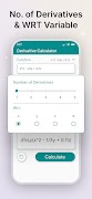 برنامه‌نما Derivative Calculator عکس از صفحه