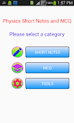 Physics MCQ Poster