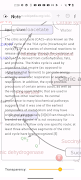 Transparent Notes syot layar 2