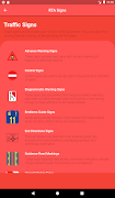 RTA Signal Test: Traffic Signs 截图 6