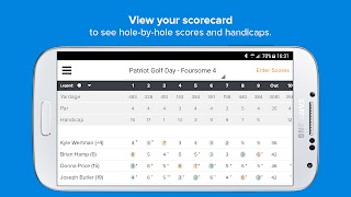 Golf Genius syot layar 1