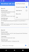 Blockchain with Java syot layar 2