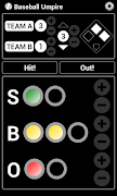 Baseball Umpire (Counter) Plakat