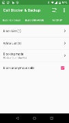 Call Blocker &Call Logs Backup スクリーンショット 1