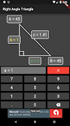 Right Angle Triangle Solver capture d'écran 1