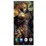 برنامه‌نما Animais Guerreiros Wallpaper عکس از صفحه