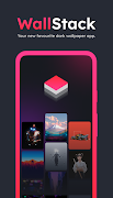 WallStack - Amoled Wallpapers capture d'écran 1