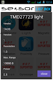 Sensor List Box screenshot 1