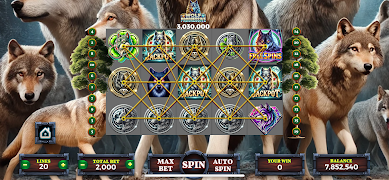 Wolf Slots captura de pantalla 5