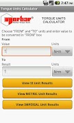برنامه‌نما Norbar Torque Calculator عکس از صفحه