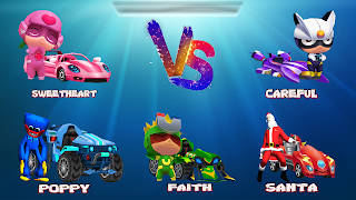 Poppy Huggy Wuggy Racing Screenshot 1