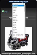 Basis dieselmotor-poster