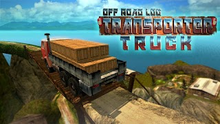 Offroad Log Transporter Affiche