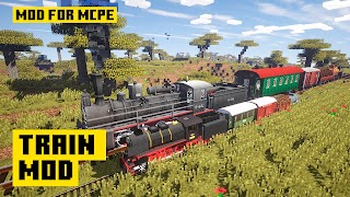 Train Mod for Minecraft PE скриншот 5