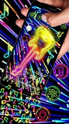 Neon Guitar 3D Gravity Theme🎸 截圖 4