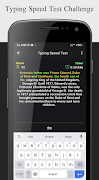 1 Schermata Typing Speed Test Challenge