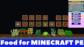 Food Mod for Minecraft PE Screenshot 6