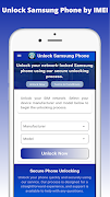 Unlock Samsung Phone SIM 포스터