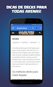 Clash Royale Dicas e Wiki Screenshot 5