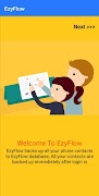EzyFlow Share and contact back imagem de tela 2