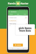 برنامه‌نما Random Master - Random Generat عکس از صفحه