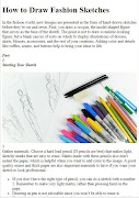 How to Draw Fashion Sketches-poster