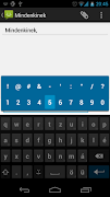 Magyar AnySoftKeyboard imagem de tela 4