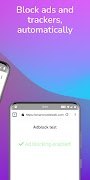 SmartCookieWeb Privacy Browser screenshot 1