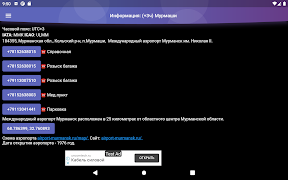 5 Schermata Мурмаши табло аэропорта