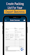 Export Invoice Maker imagem de tela 6