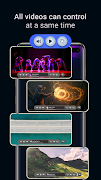 MultiScreen Split Video Player syot layar 6